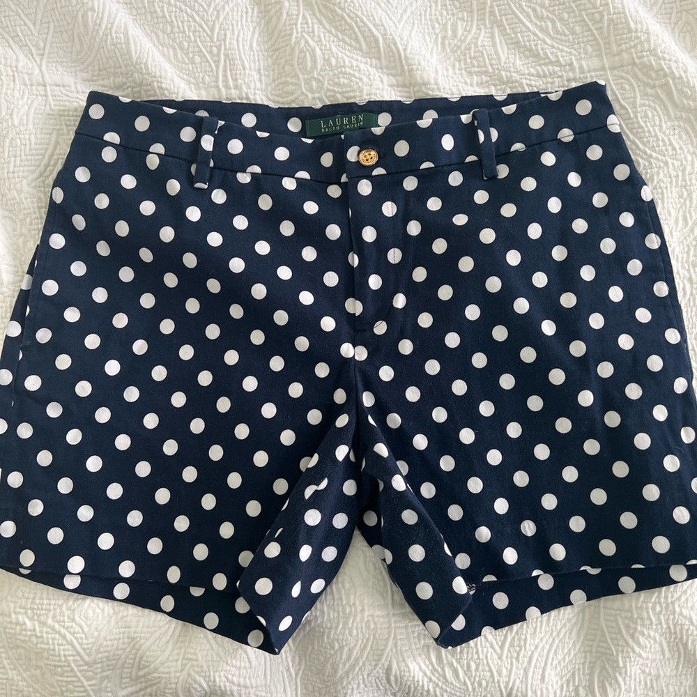 Ralph Lauren polka dot shorts